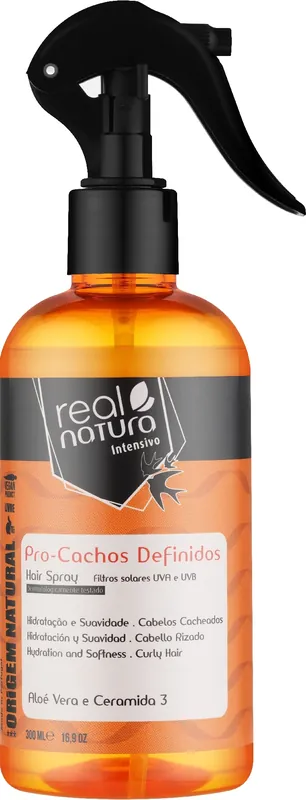 Two-Phase Spray for Curly Hair