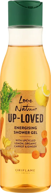 Energy Shower Gel with Lemon, Organic Carrot & Ginger - Bath and Body