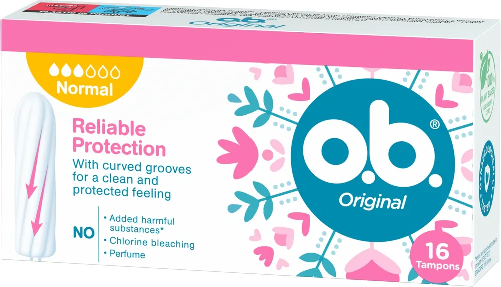Tampons, Normal, 16 pcs - Bath and Body