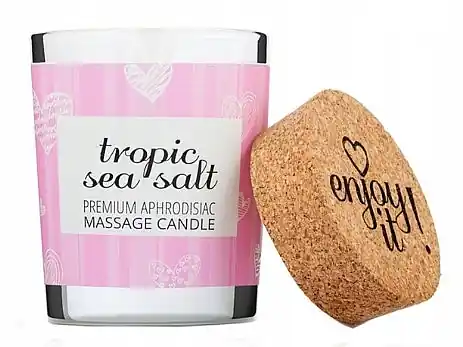 Massage Candle "Tropical Sea Salt" - Bath and Body