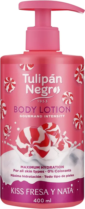 Strawberry Cream Kiss Body Lotion with Dispenser - Bath and Body