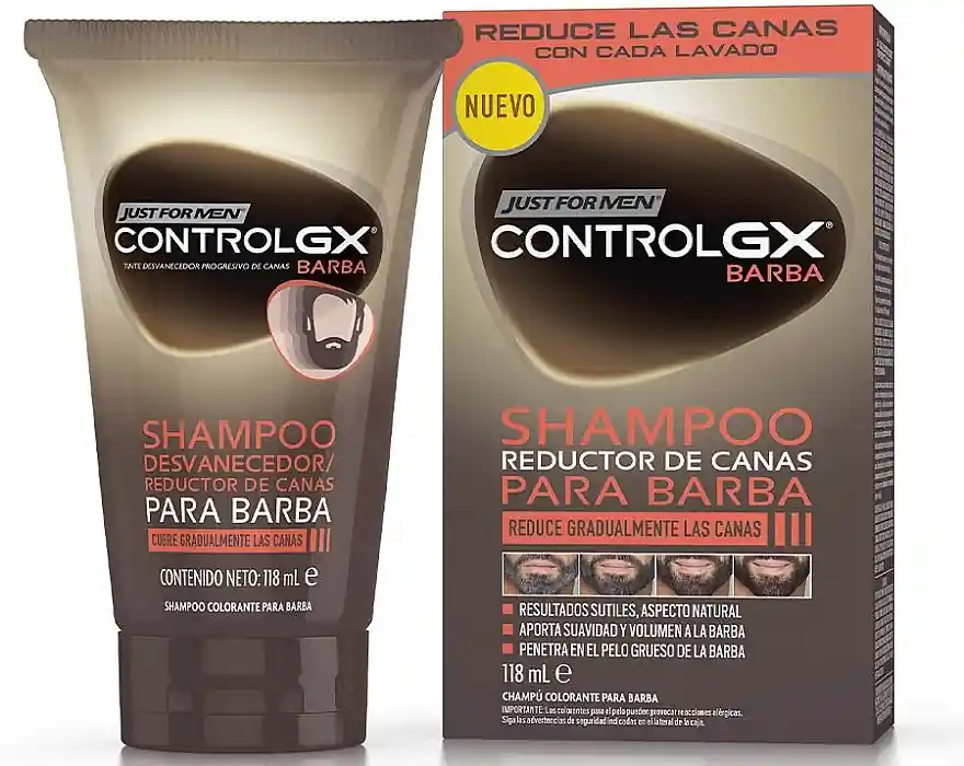 Anti-Grey Hair Beard Shampoo