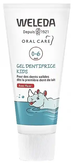 Kids Dental Gel with Fluoride - Bath and Body