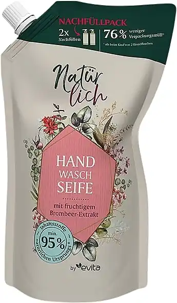 Liquid Hand Soap with Wild Berry Scent - Bath and Body