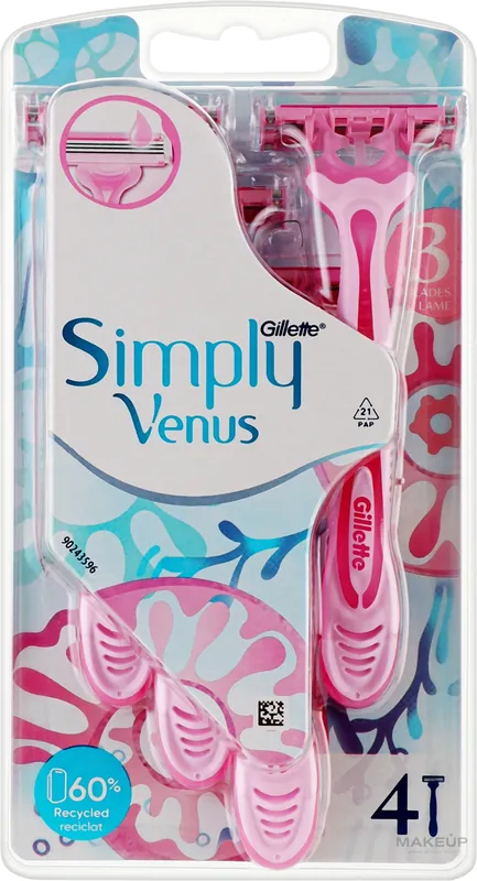 Disposable Shaving Razors, 4 pcs - Bath and Body