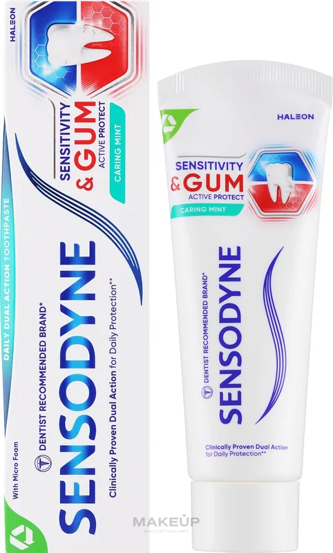Mint Toothpaste 'Tooth Sensitivity & Gum Protection' - Bath and Body
