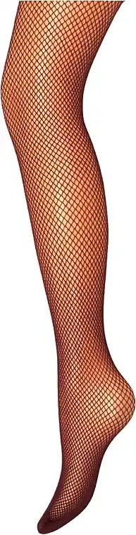 Tights "Rete", bordeaux - Clothes