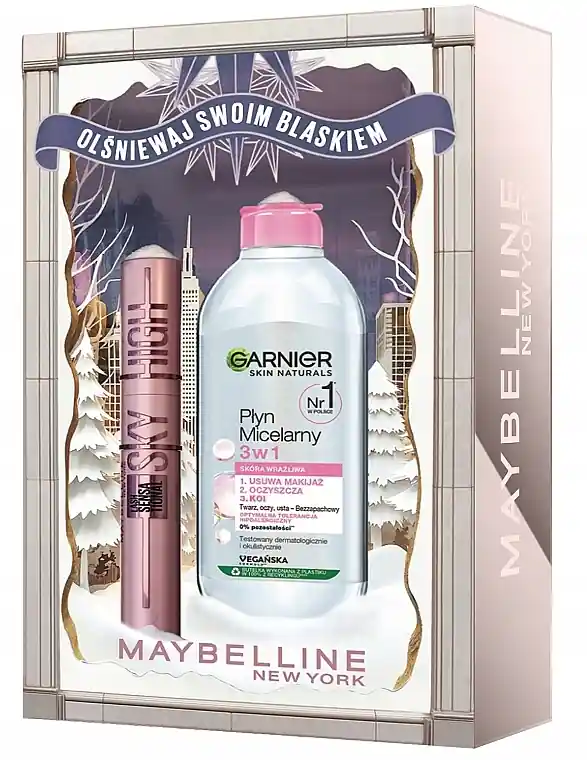Maybelline New York (mascara/7.2ml + m/water/400ml) - Makeup