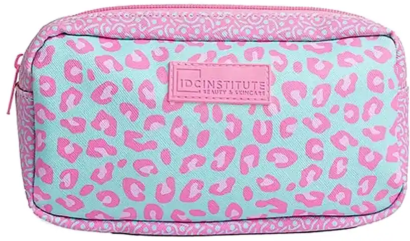 Zipper Cosmetic Bag, 90314, pink-mint
