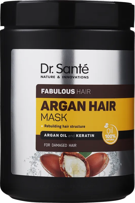 Argan Oil & Keratin Hair Mask "Structure Repair"