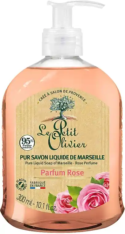 Liquid Soap with Rose Scent - Bath and Body