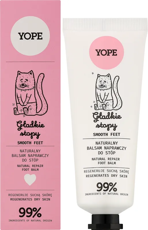 Natural Regenerating Foot Balm 'Smooth Feet' - Bath and Body