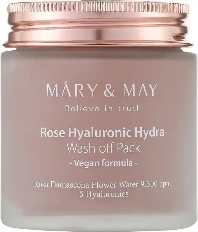 Cleansing Mask with Rose Extract & Hyaluronic Acid - Skin Care Products