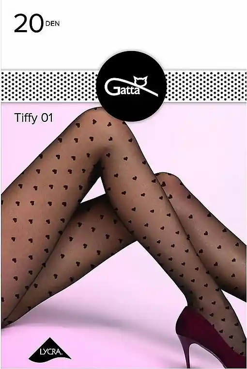 Tights 'Tiffy w.01' 20 Den, black - Clothes