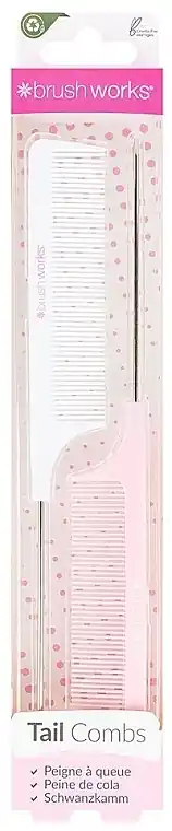 Set of Combs with Metal Tail, 2 pcs. - Accessories