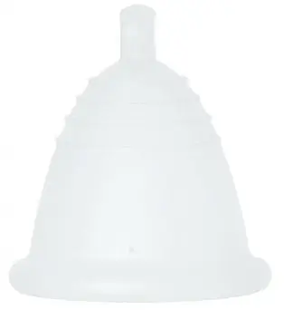 Menstrual Cup with Ball, size L, clear - Accessories