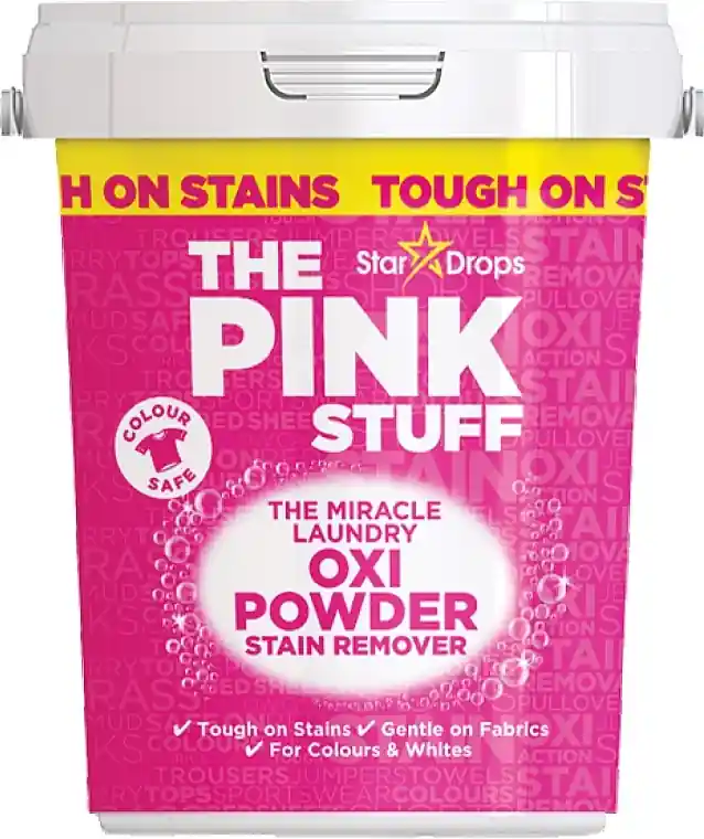 Stain Remover for Colored Fabrics - The Pink Stuff