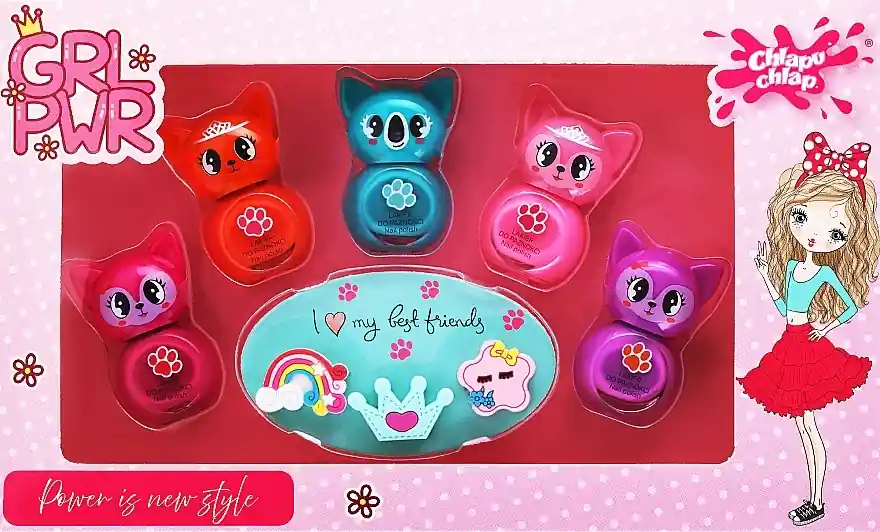 Chlapu Chlap I Love My Best Friends (nail/polish/5x5ml) - Nails