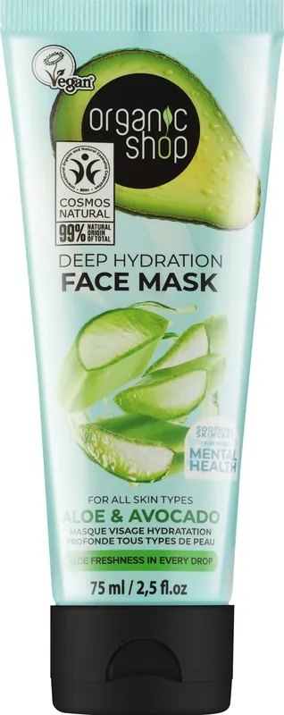 Avocado & Aloe Face Mask - Skin Care Products