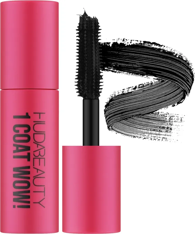 Huda Beauty 1 Coat Wow! Extra Volume And Lifting Mascara (mini size) - Makeup