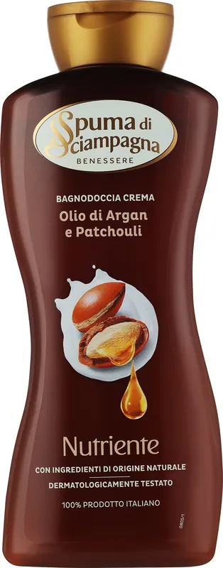 Shower Gel Cream with Argan & Patchouli Oil - Bath and Body