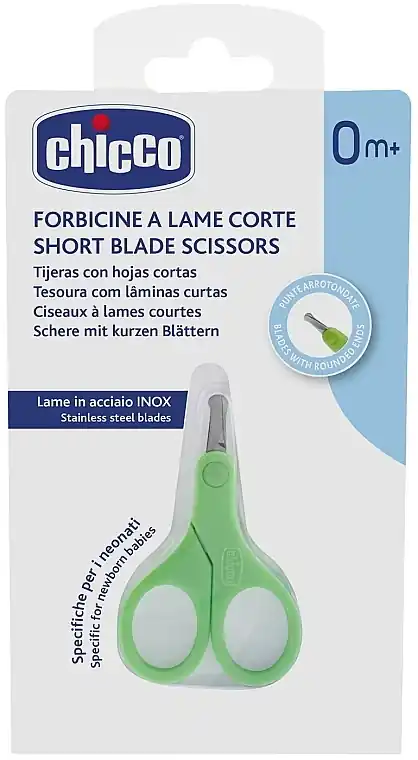 Rounded Scissors with Short Blades - Accessories