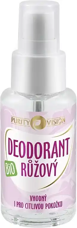 Deodorant with Damask Rose Scent - Bath and Body