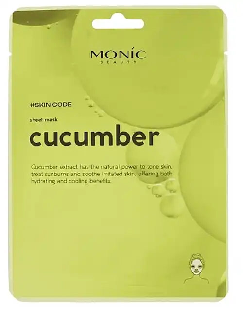 Sheet Mask with Cucumber Extract - Skin Care Products