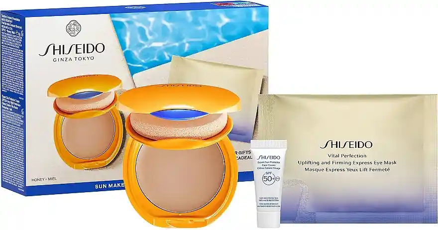 Shiseido Suncare Honey (found/12g + cr/5ml + eye/mask/1szt) - Skin Care Products