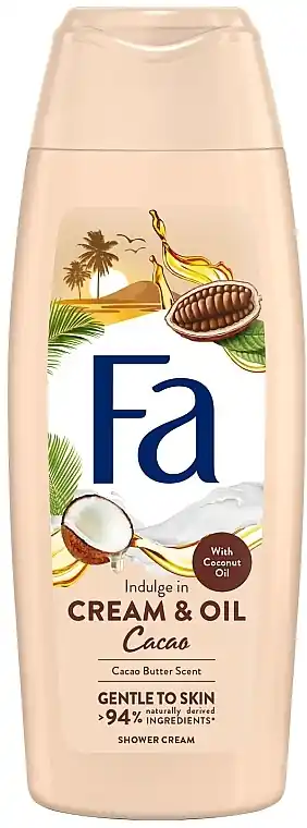 Shower Cream-Gel "Cacao Butter & Coconut"