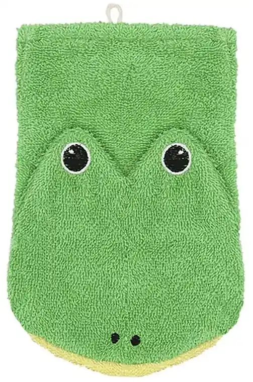 Kids Puppet Bath Sponge 'Frog Fred' - Accessories