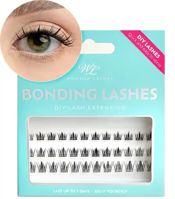 Wonder Lashes Bonding Lashes Kim Effect - Makeup