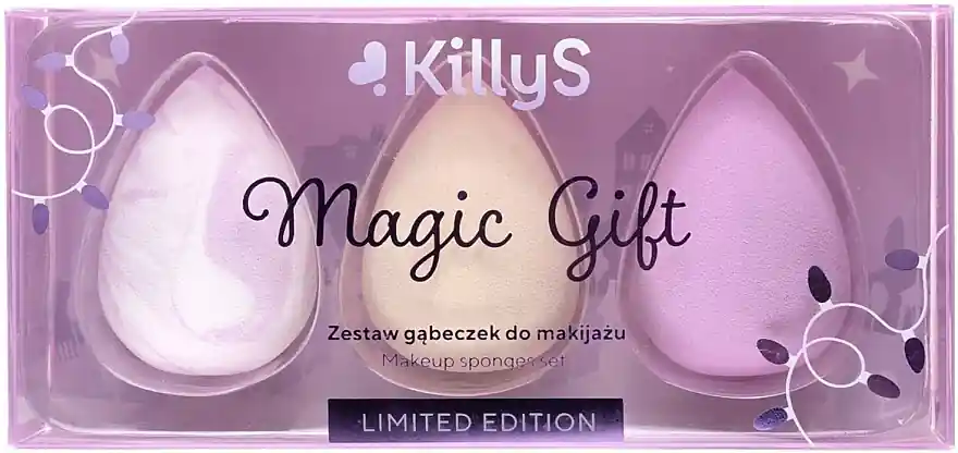 Makeup Sponge Set, 3 pcs. - Accessories