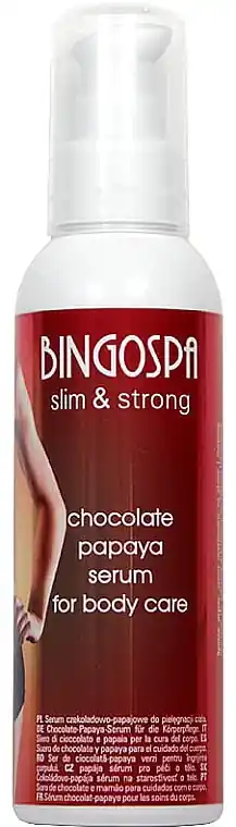 Chocolate Body Serum, papaya - Bath and Body