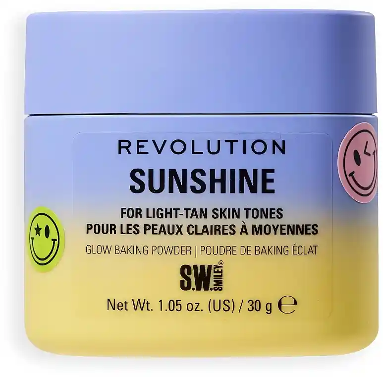Makeup Revolution x S.W.Smiley Sunshine Baking Powder