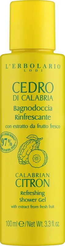 L'Erbolario Calabrian Citron Revreshing Shower Gel - Bath and Body