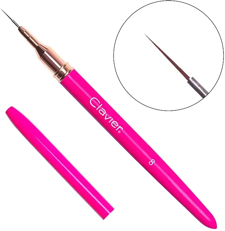 Decor Brush, 8 mm, No. 02 - Accessories