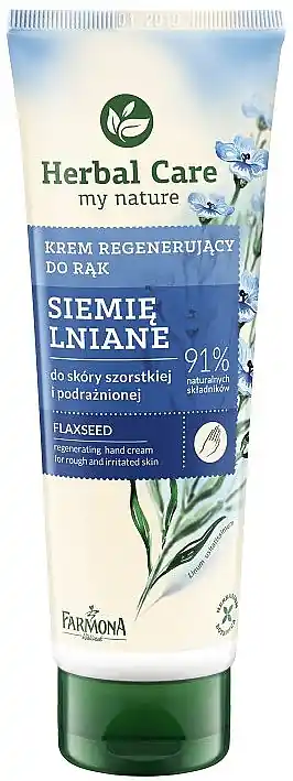 Hands & Nails Regenerating Cream "Flax Seed" - Bath and Body