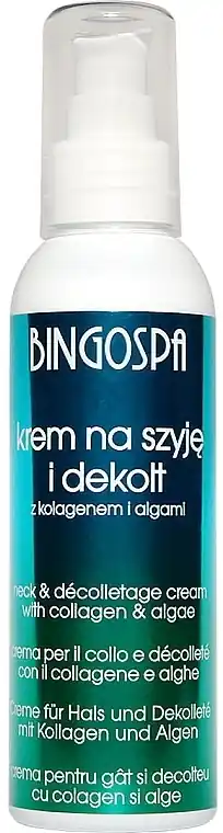 Neck and Decollete Cream with Collagen and Algae - Bath and Body