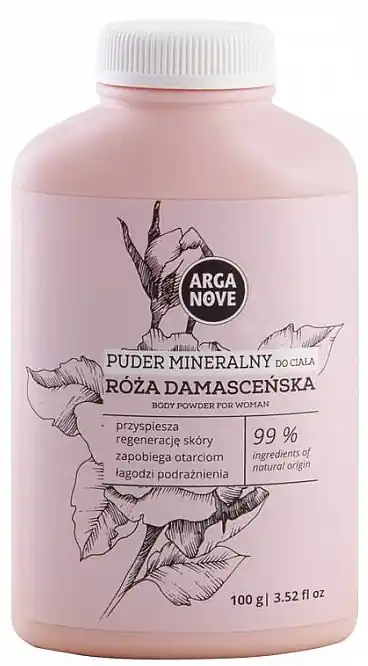Damask Rose Mineral Body Powder - Bath and Body
