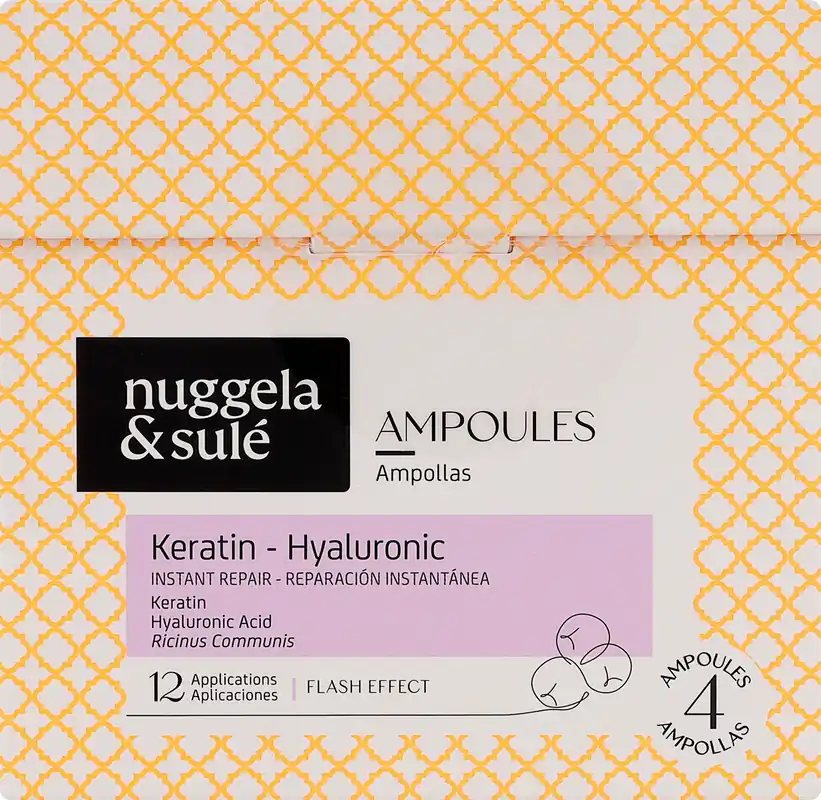Keratin & Hyaluronic Acid Hair Ampoule Set