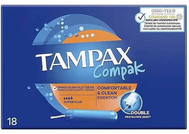 Tampons with Applicator, 18 pcs. - Bath and Body
