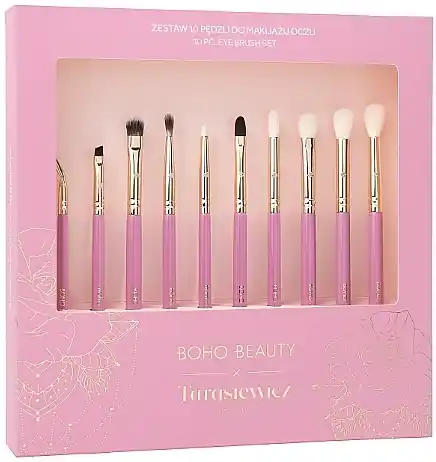 Makeup Brush Set, 10 items - Accessories