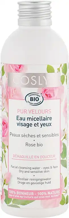 Cleansing Face Water with Rose Extract for Dry and Sensitive Skin - Skin Care Products