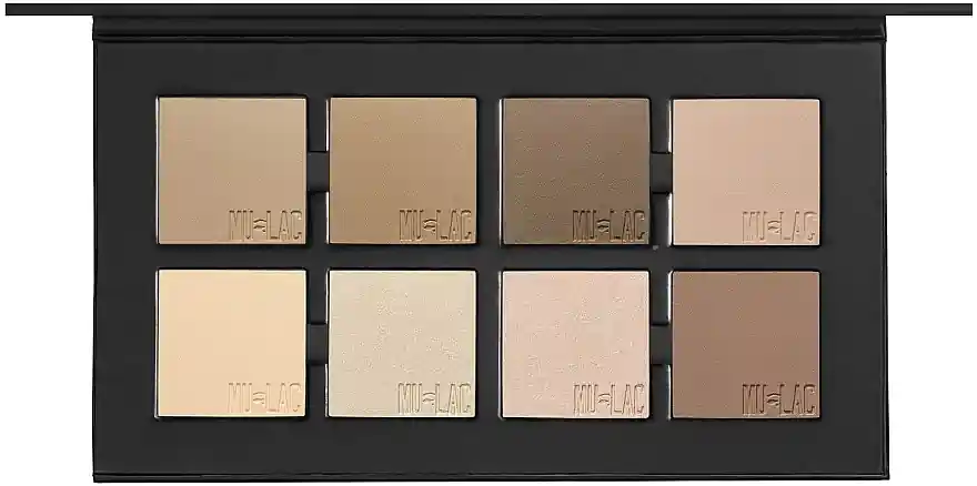 Mulac Olimpia Powder Contouring And Highlighting Palette - Makeup