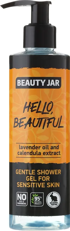 Shower Gel for Sensitive Skin "Hello, Beautiful" - Bath and Body