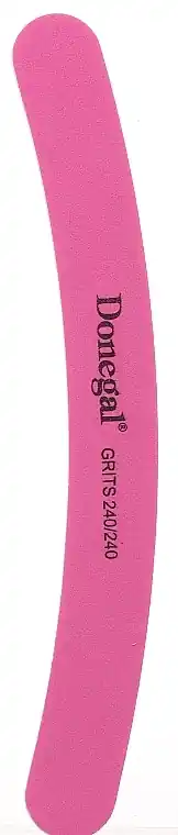 Neon Play Curved Nail File, 2044, pink - Accessories