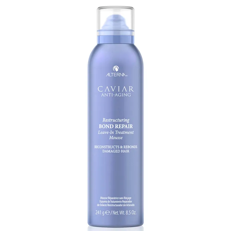 ALTERNA HAIRCARE CAVIAR ANTI-AGING RESTRUCTURING BOND REPAIR LEAVE-IN TREATMENT MOUSSE