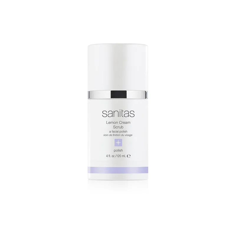 SANITAS Skincare Lemon Cream Scrub