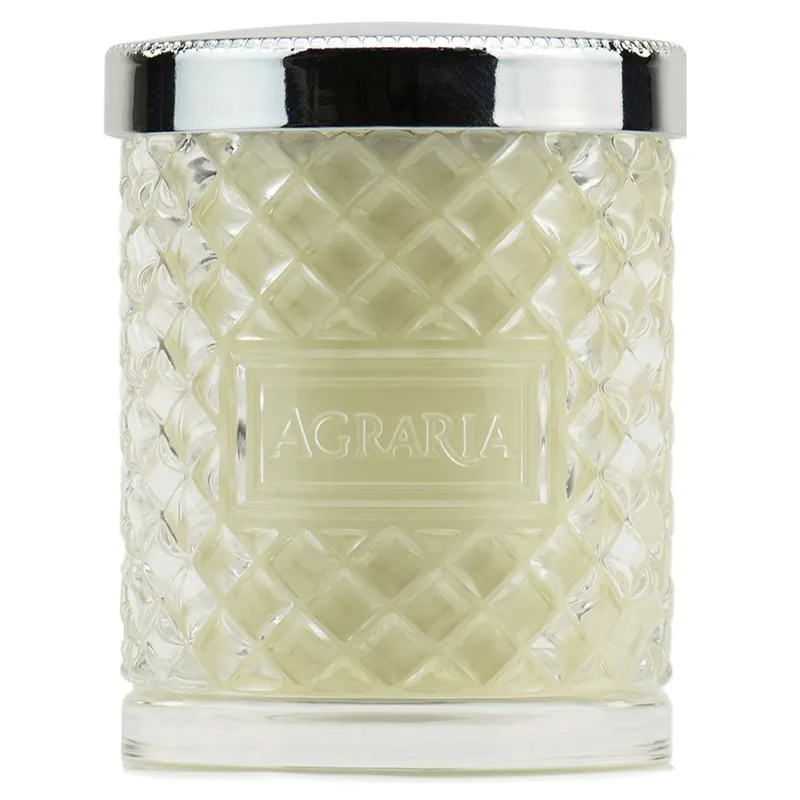 AGRARIA Lime & Orange Blossoms Woven Crystal Perfume Candle